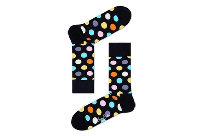Calcetin happy socks big dot negro multi 41-46